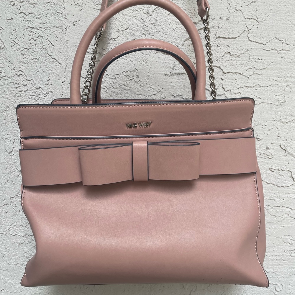 Mauve-Dusty Rose Pink Handbag-Nine West